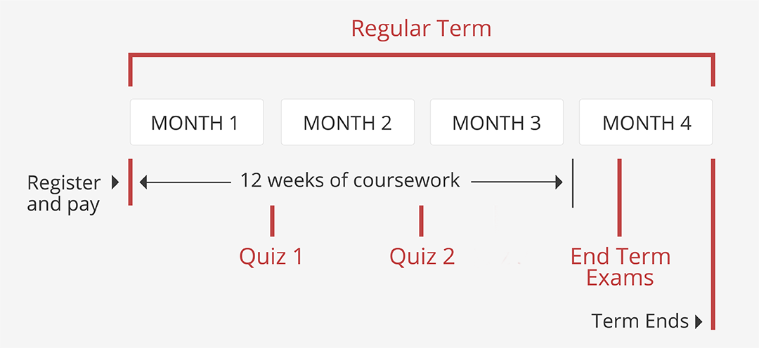 Course Term Structure Diagram